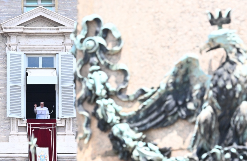 Pope Francis' Angelus prayer in Vatican