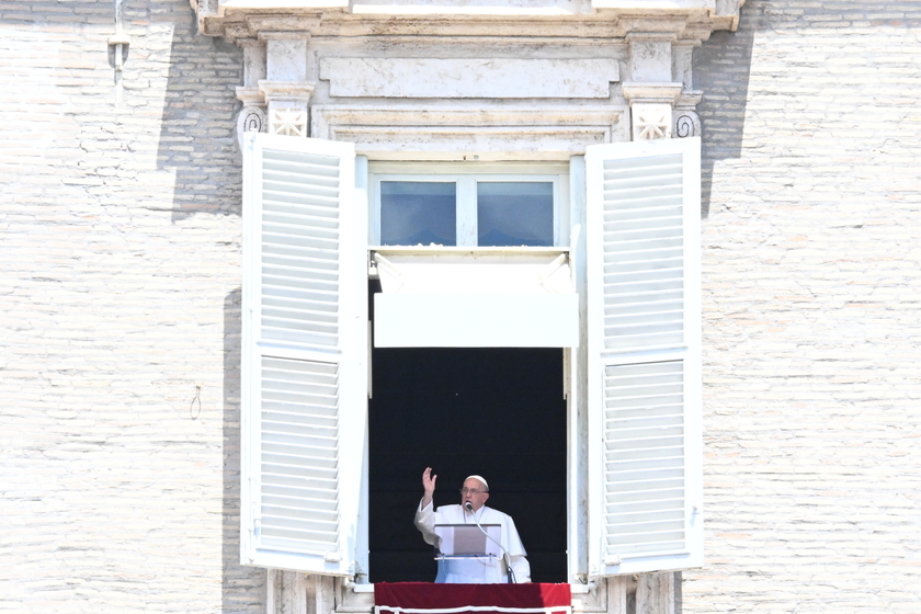 Pope Francis' Angelus prayer in Vatican