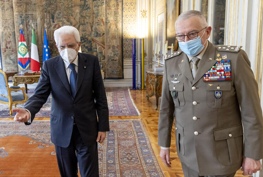 Quirinale: Mattarella incontra il Generale Graziano