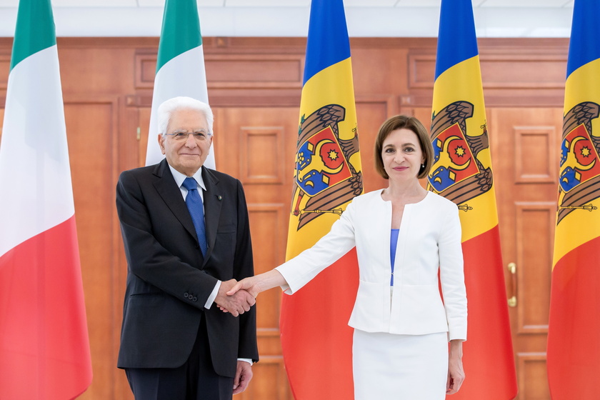President of Italy Sergio Mattarella visits Moldova