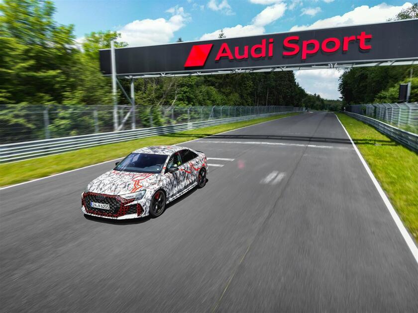 Audi RS3 al Nürburgring