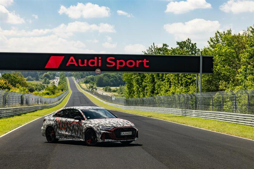 Audi RS3 al Nürburgring