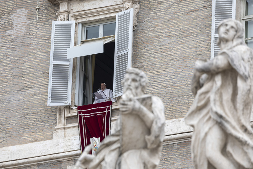 Pope Francis' Angelus prayer in Vatican