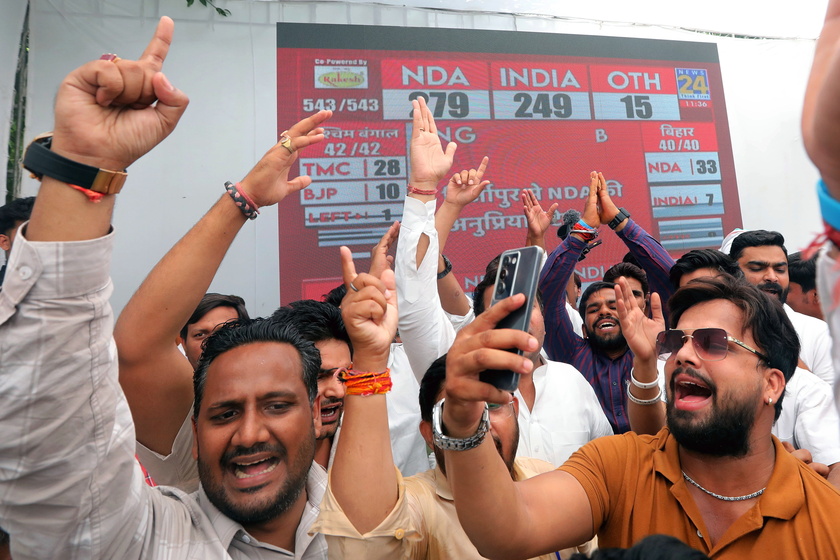 India counts votes after weeks-long election