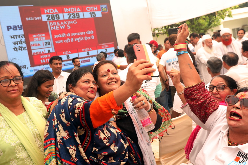 India counts votes after weeks-long election