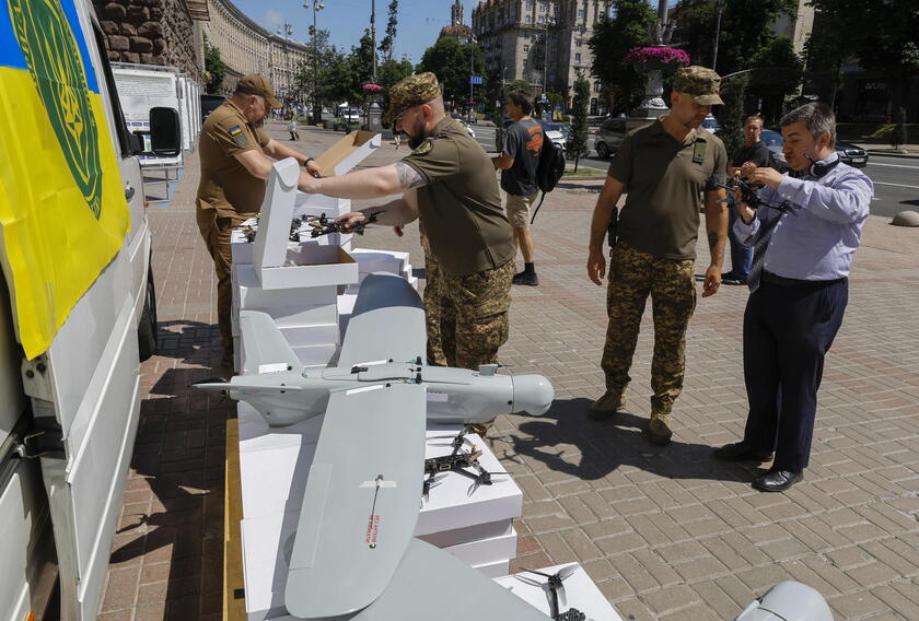 Kyiv citizens gift vehicles and drones to Ukrainian forces