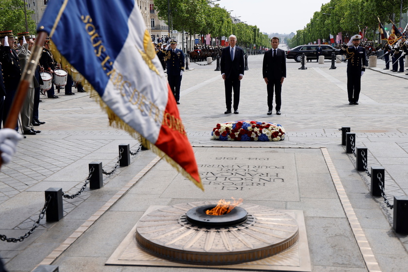 US President Joe Biden on state visit in France