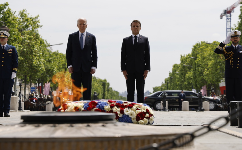 US President Joe Biden on state visit in France