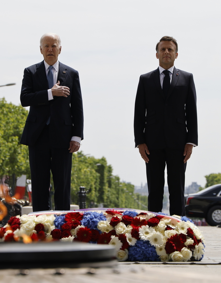 US President Joe Biden on state visit in France