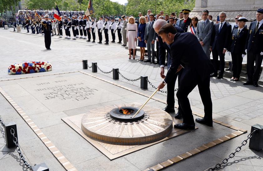 US President Joe Biden on state visit in France