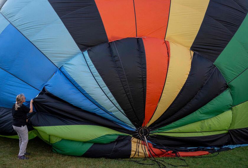 In Spagna l'European Balloon Festival, il paradiso delle mongolfiere