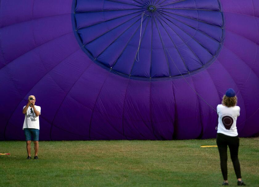 In Spagna l'European Balloon Festival, il paradiso delle mongolfiere