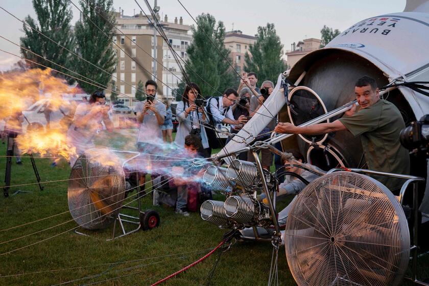 In Spagna l'European Balloon Festival, il paradiso delle mongolfiere