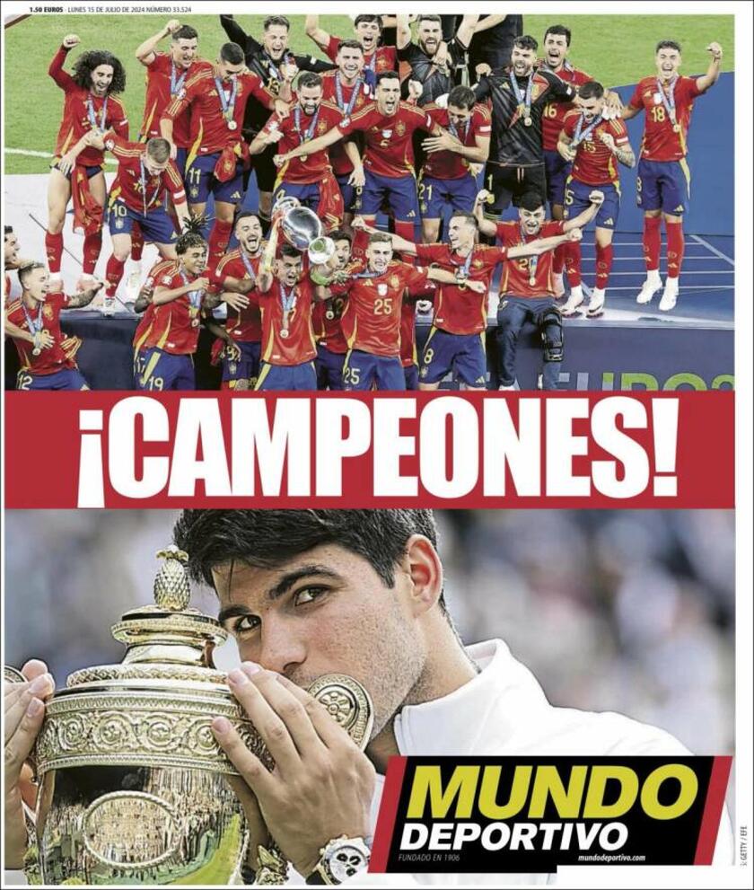 Finale EURO 2024: la rassegna stampa dei giornali spagnoli