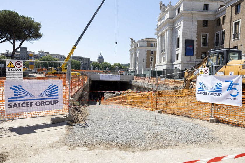 Giubileo: via diaframma tunnel piazza Pia, 'conclusa fase scavo'