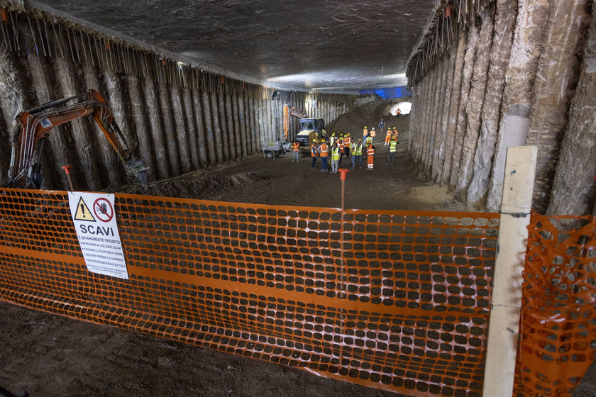 Giubileo: via diaframma tunnel piazza Pia, 'conclusa fase scavo'