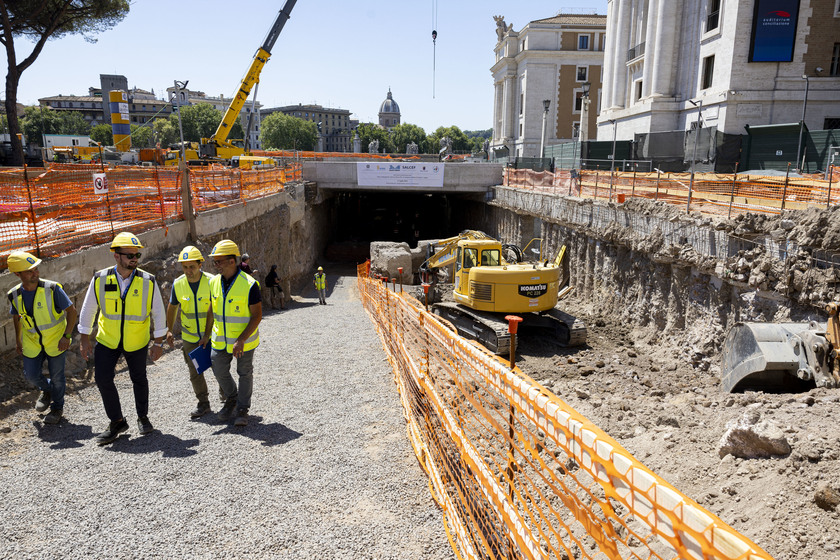 Giubileo: via diaframma tunnel piazza Pia, 'conclusa fase scavo'