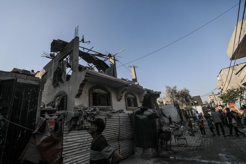 Israeli airstrike kills several members of a family in central Gaza Strip