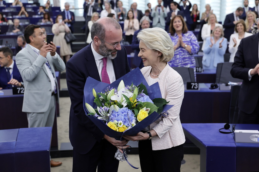 EU Parliament re-elects Ursula von der Leyen as European Commission President