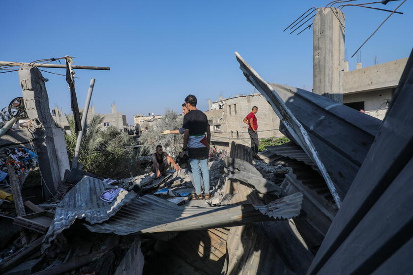 Israeli airstrike kills several members of a family in central Gaza Strip