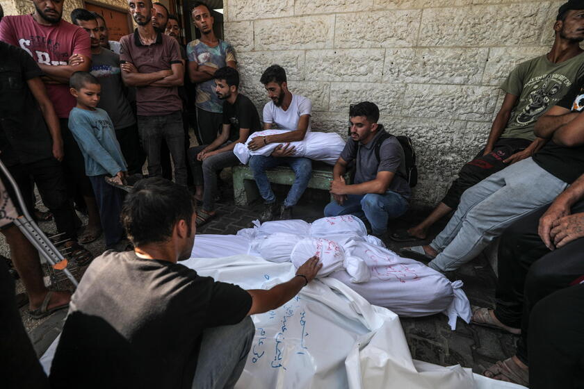 Israeli airstrike kills several members of a family in central Gaza Strip