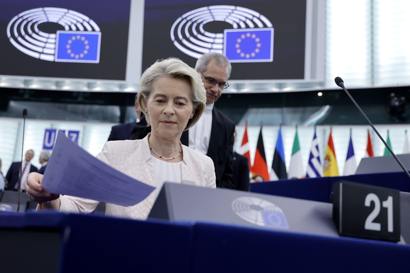 EU Parliament to vote on new term for European Commission President von der Leyen