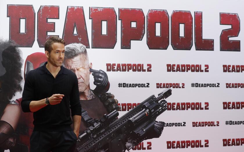Presentation of film Deadpool 2 in Madrid