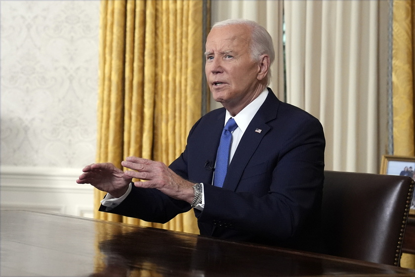 US President Biden address the nation after dropping out of the presidential race 