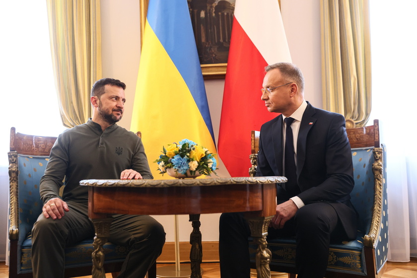 Visit of the President of Ukraine Wolodymyr Zelensky to Warsaw