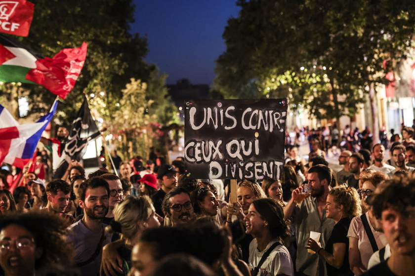 People react after second round of legislative elections in Marseille