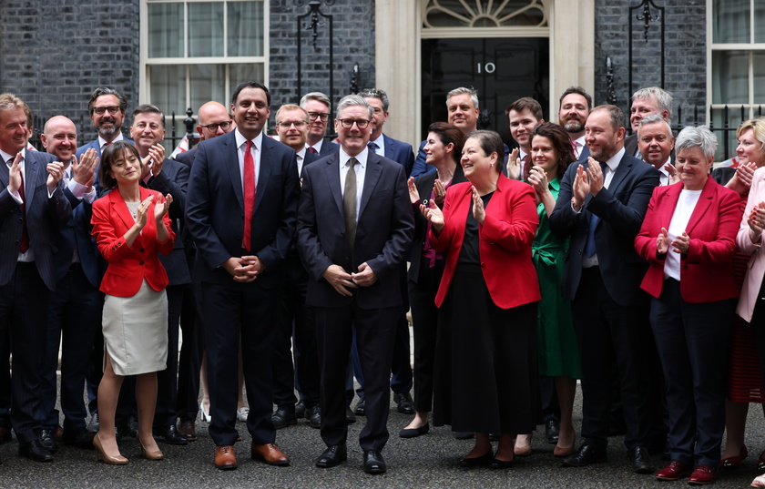 British Cabinet meeting at Downing Street in London