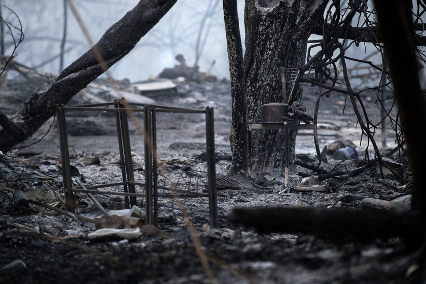 ++ Incendio Roma: i residenti, paura per fiamme ed esplosioni ++