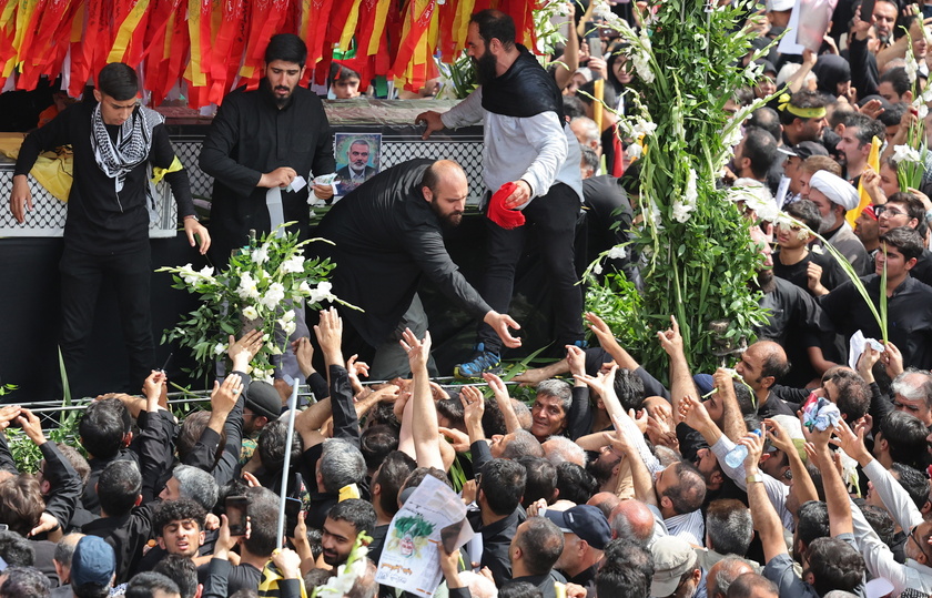 Funeral procession for late Hamas leader Ismail Haniyeh in Tehran