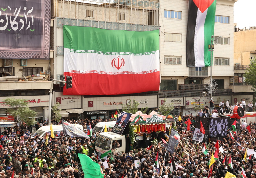 Funeral procession for late Hamas leader Ismail Haniyeh in Tehran