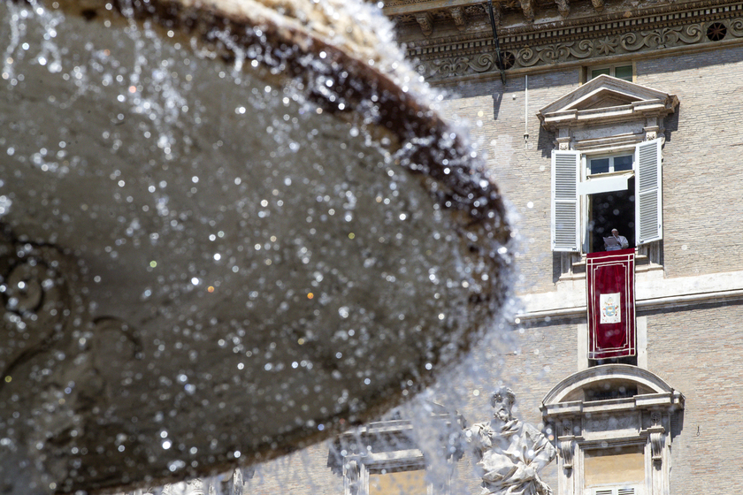 Pope Francis' Angelus prayer in Vatican