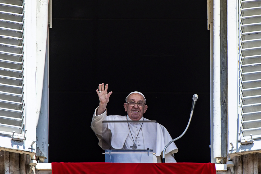 Pope Francis' Angelus prayer in Vatican