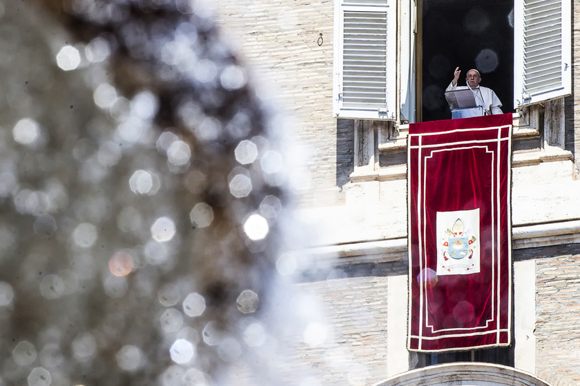 Pope Francis' Angelus prayer in Vatican