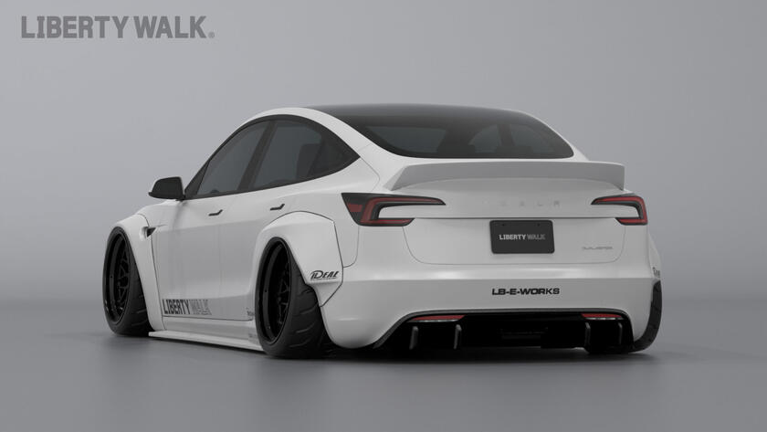 Tesla Model 3 by Liberty Walk