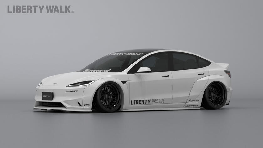 Tesla Model 3 by Liberty Walk