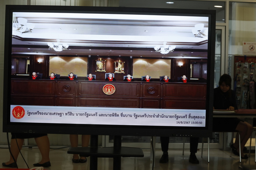 Thai Constitutional Court dismisses Prime Minister Srettha for breaching ethical rules