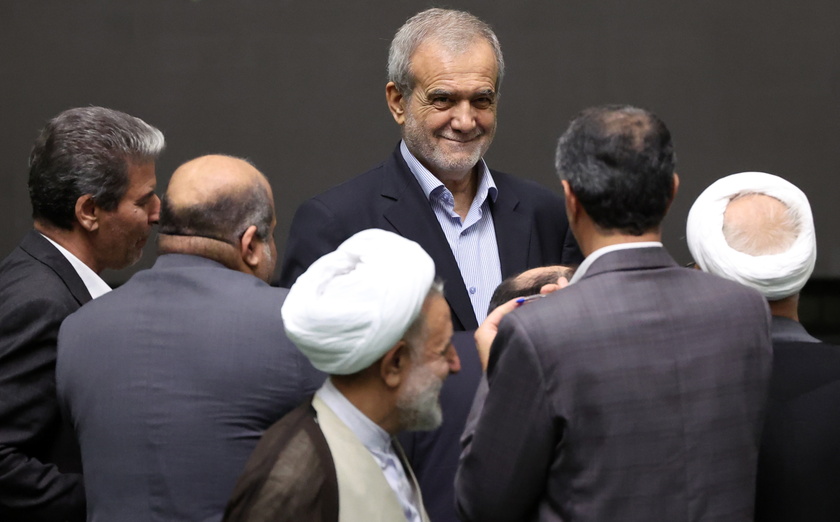 Iranian President Pezeshkian presents his cabinet at Parliament