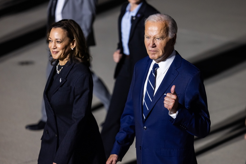 US President Biden, VP Harris greet prisoners freed from Russia