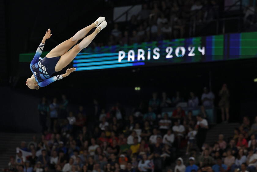 Qualificazione donne nel trampolino elastico Olimpiadi di Parigi 2024