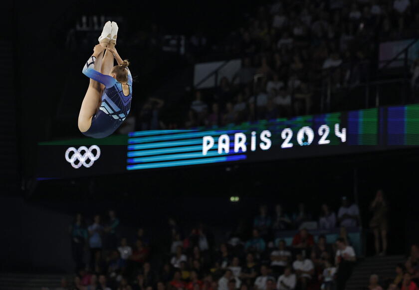 Qualificazione donne nel trampolino elastico Olimpiadi di Parigi 2024