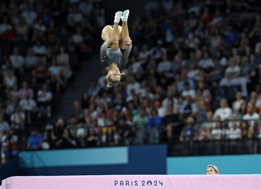 Qualificazione donne nel trampolino elastico Olimpiadi di Parigi 2024