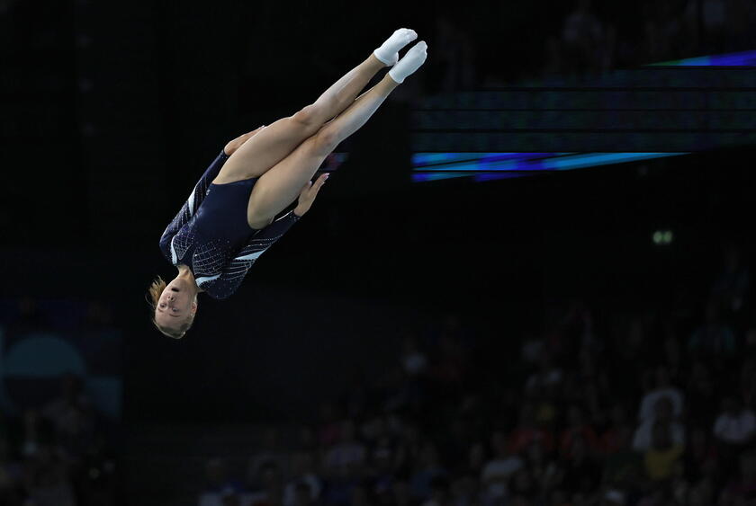 Qualificazione donne nel trampolino elastico Olimpiadi di Parigi 2024