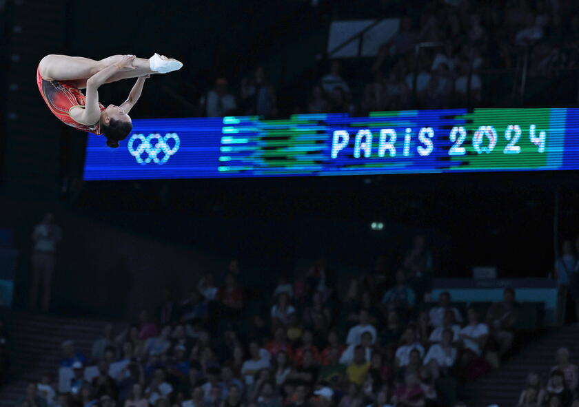 Qualificazione donne nel trampolino elastico Olimpiadi di Parigi 2024