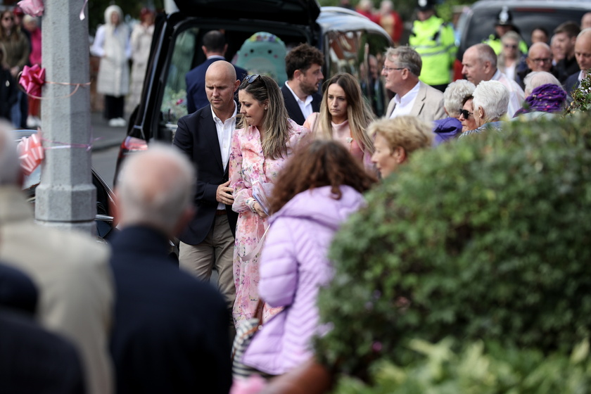 Funeral of Southport attack seven-year-old victim Elsie Dot Stancombe 