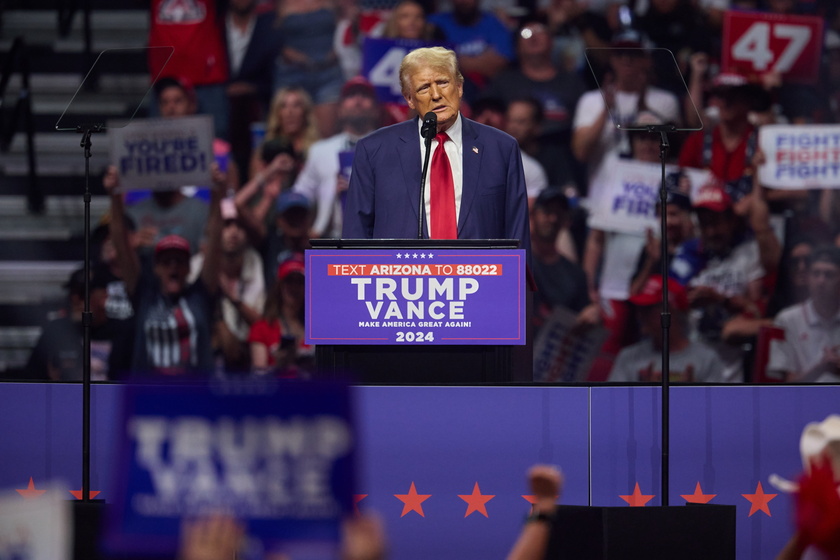 Republican Presidential Nominee Donald J. Trump and Turning Point Action Rally