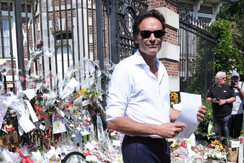 Funeral of French movie icon Alain Delon 